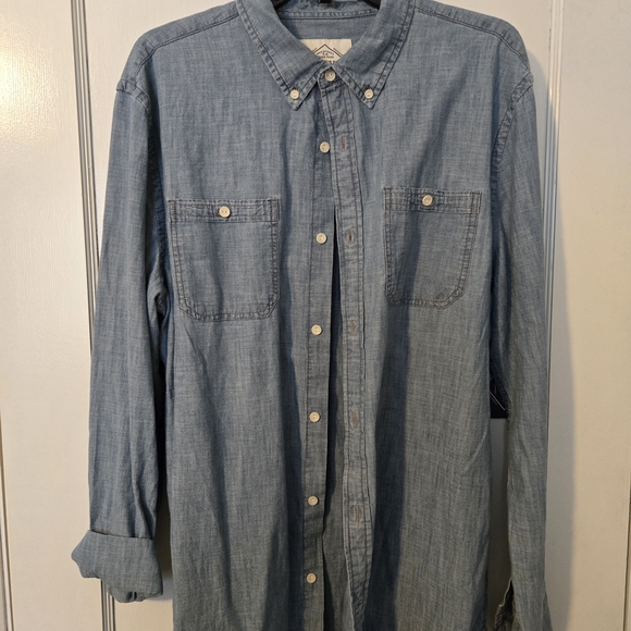 St. John's Bay Other - NWT ST JOHNS BAY Men’s Shirt Size L Blue Button Down Dress Casual Work Stylish